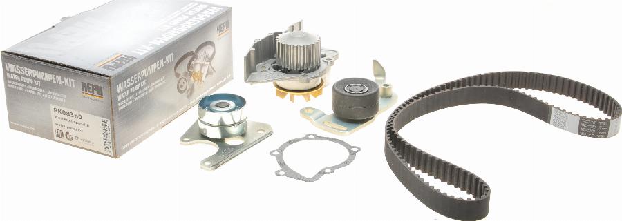 Hepu PK08360 - Water Pump & Timing Belt Set autospares.lv