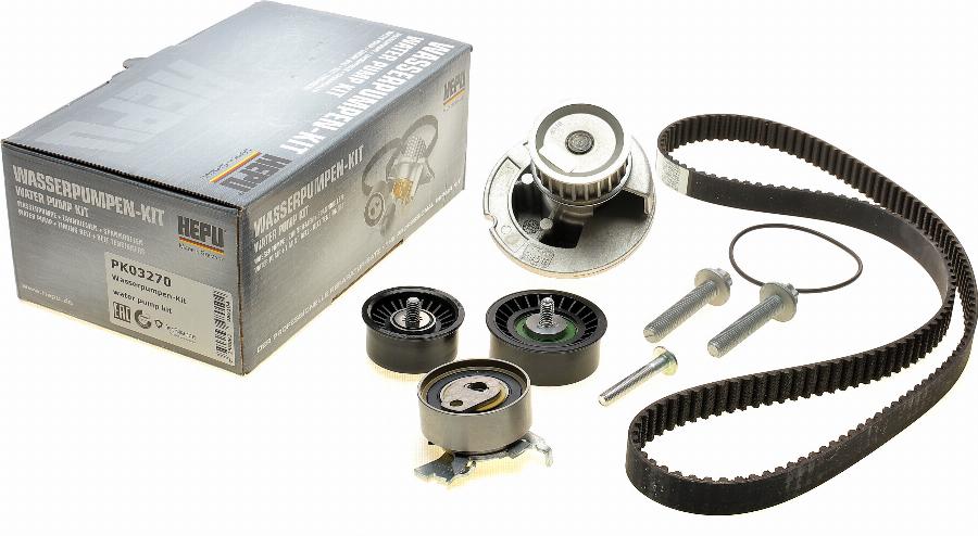 Hepu PK03270 - Water Pump & Timing Belt Set autospares.lv