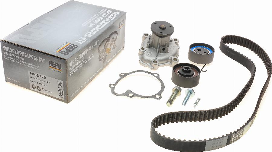 Hepu PK03723 - Water Pump & Timing Belt Set autospares.lv