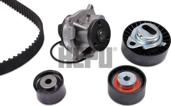 Hepu PK02362 - Water Pump & Timing Belt Set autospares.lv