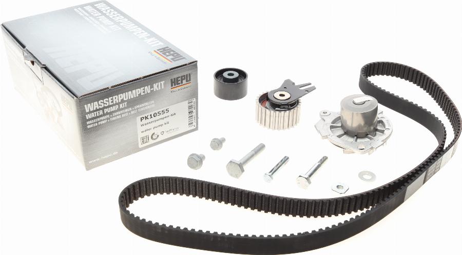 Hepu PK10555 - Water Pump & Timing Belt Set autospares.lv