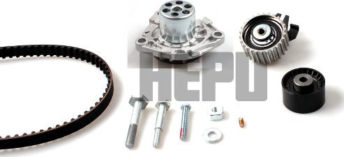 Hepu PK10894 - Water Pump & Timing Belt Set autospares.lv