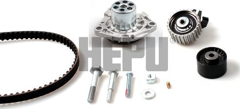 Hepu PK10893 - Water Pump & Timing Belt Set autospares.lv