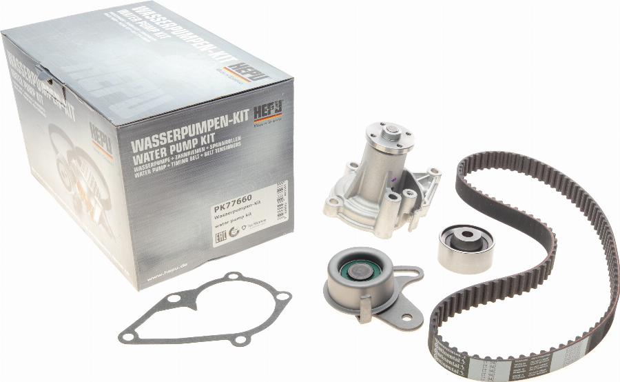 Hepu PK77660 - Water Pump & Timing Belt Set autospares.lv