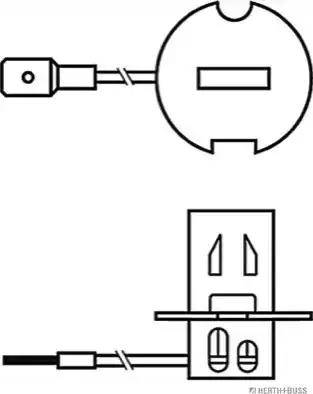 Herth+Buss Elparts 89901213 - Bulb, spotlight autospares.lv