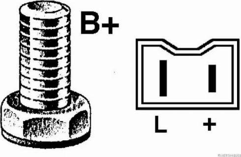 Herth+Buss Elparts 32038851 - Alternator autospares.lv