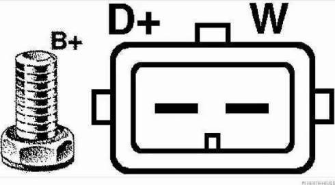 Herth+Buss Elparts 32039010 - Alternator autospares.lv