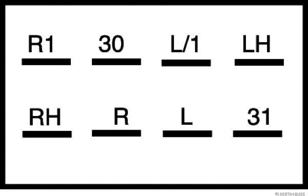 Herth+Buss Elparts 75605080 - Flasher Unit autospares.lv