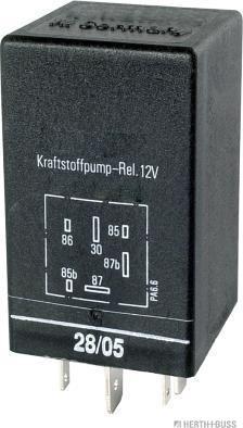 Herth+Buss Elparts 75614077 - Relay, fuel pump autospares.lv