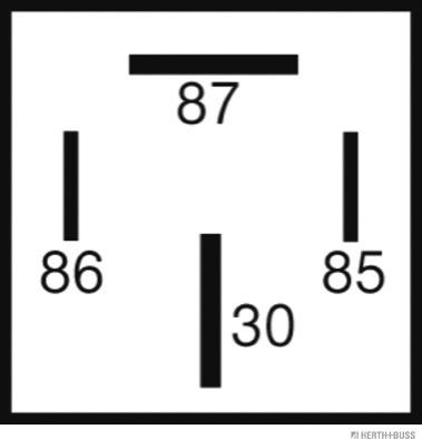 Herth+Buss Elparts 75613143 - Relay, main current autospares.lv
