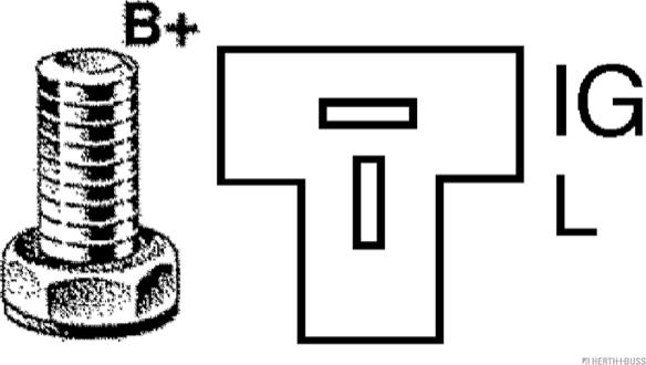 Herth+Buss Jakoparts J5116018 - Alternator autospares.lv