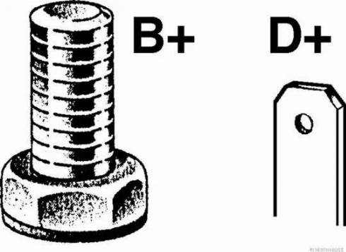 Herth+Buss Jakoparts J5111082 - Alternator autospares.lv