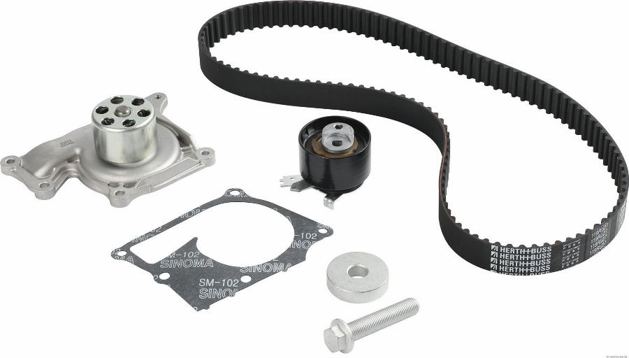 Herth+Buss Jakoparts J1101010 - Water Pump & Timing Belt Set autospares.lv