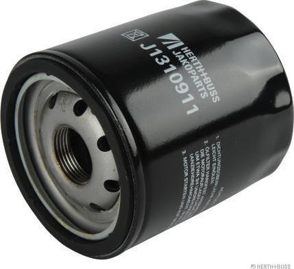 Herth+Buss Jakoparts J1310911 - Oil Filter autospares.lv