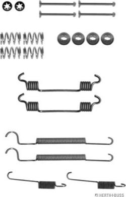 Herth+Buss Jakoparts J3560902 - Accessory Kit, brake shoes autospares.lv