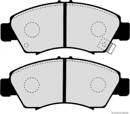 Herth+Buss Jakoparts J3604034 - Brake Pad Set, disc brake autospares.lv