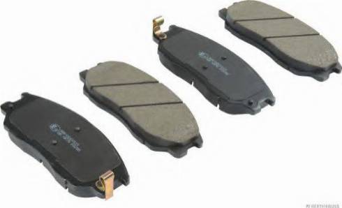 Herth+Buss Jakoparts J3600407 - Brake Pad Set, disc brake autospares.lv