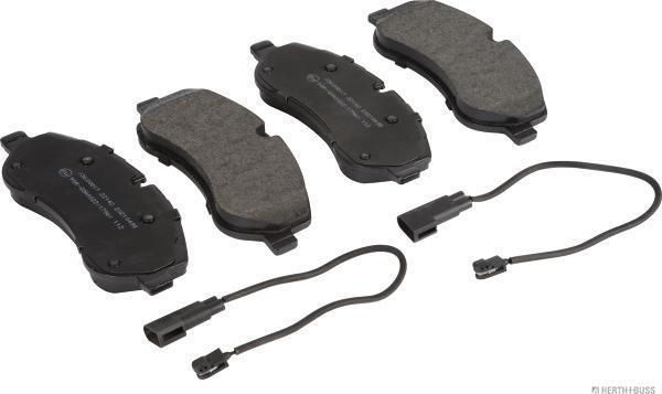 Herth+Buss Jakoparts J3600817 - Brake Pad Set, disc brake autospares.lv