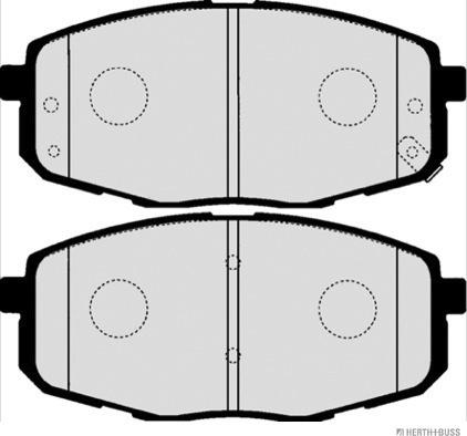 Remsa 3802 - Brake Pad Set, disc brake autospares.lv