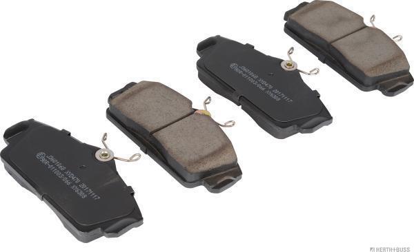 Herth+Buss Jakoparts J3601068 - Brake Pad Set, disc brake autospares.lv