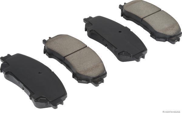 Herth+Buss Jakoparts J3601007 - Brake Pad Set, disc brake autospares.lv