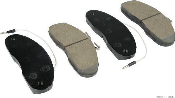 Herth+Buss Jakoparts J3601015 - Brake Pad Set, disc brake autospares.lv