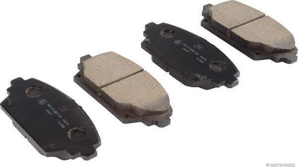 Herth+Buss Jakoparts J3601072 - Brake Pad Set, disc brake autospares.lv