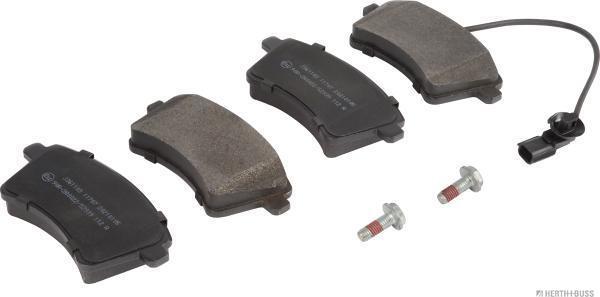 Herth+Buss Jakoparts J3601103 - Brake Pad Set, disc brake autospares.lv