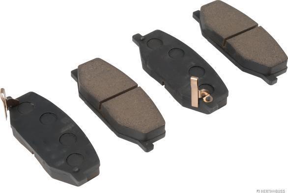 Herth+Buss Jakoparts J3608001 - Brake Pad Set, disc brake autospares.lv