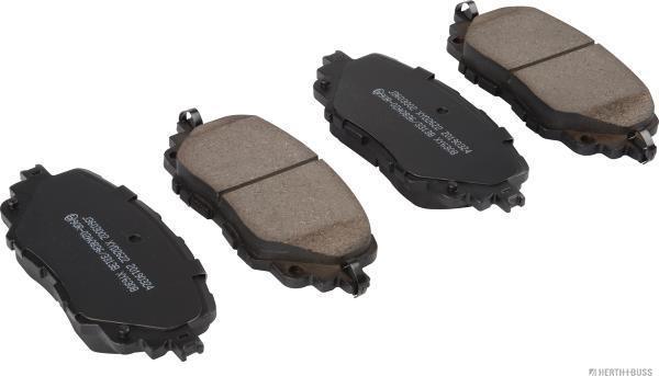 Herth+Buss Jakoparts J3603002 - Brake Pad Set, disc brake autospares.lv