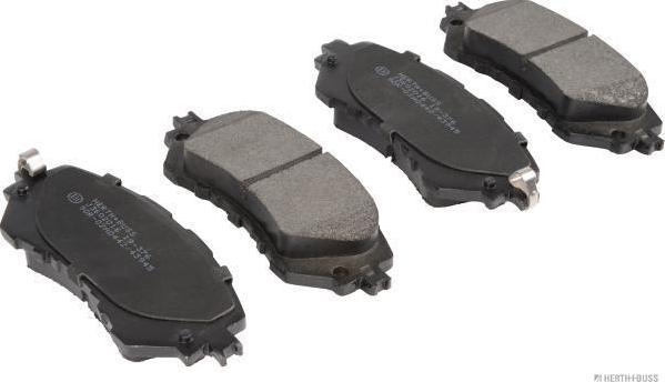 Herth+Buss Jakoparts J3602016 - Brake Pad Set, disc brake autospares.lv