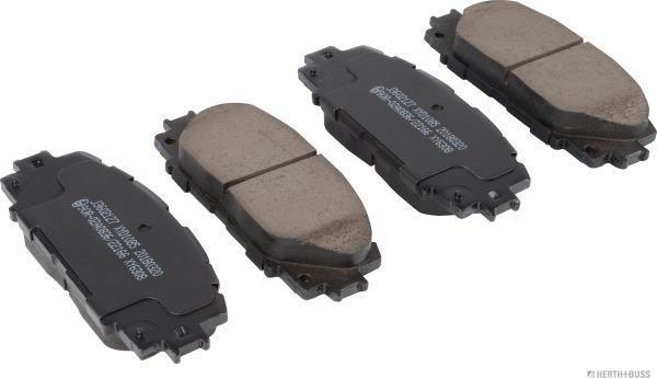 Herth+Buss Jakoparts J3602127 - Brake Pad Set, disc brake autospares.lv