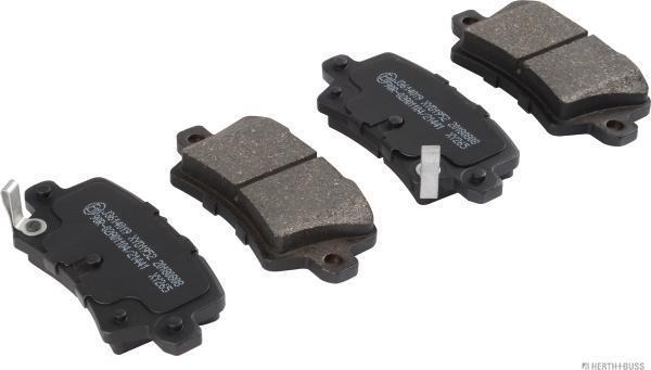 Herth+Buss Jakoparts J3614019 - Brake Pad Set, disc brake autospares.lv