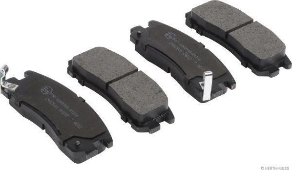 Herth+Buss Jakoparts J3615003 - Brake Pad Set, disc brake autospares.lv