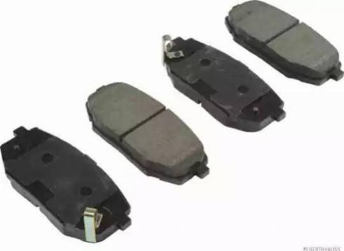 Herth+Buss Jakoparts J3610500 - Brake Pad Set, disc brake autospares.lv