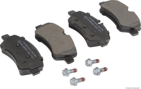 Herth+Buss Jakoparts J3610808 - Brake Pad Set, disc brake autospares.lv