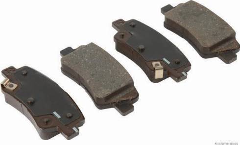 Herth+Buss Jakoparts J3610320 - Brake Pad Set, disc brake autospares.lv