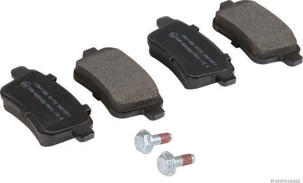 Herth+Buss Jakoparts J3611056 - Brake Pad Set, disc brake autospares.lv