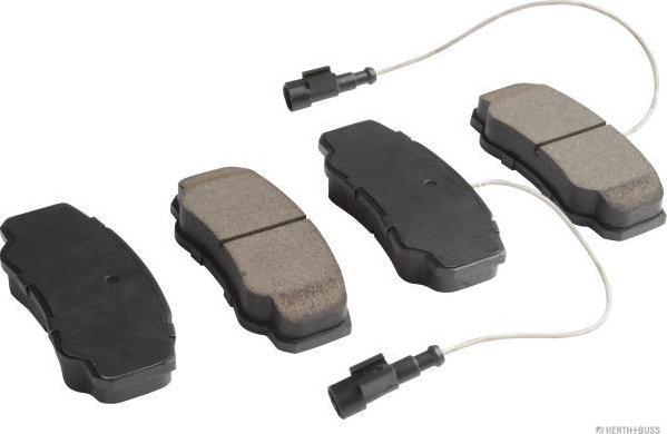 Herth+Buss Jakoparts J3611004 - Brake Pad Set, disc brake autospares.lv