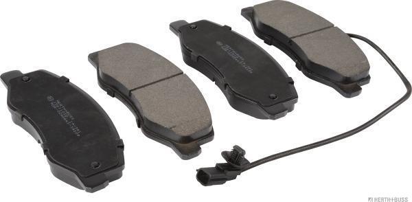 Herth+Buss Jakoparts J3611010 - Brake Pad Set, disc brake autospares.lv