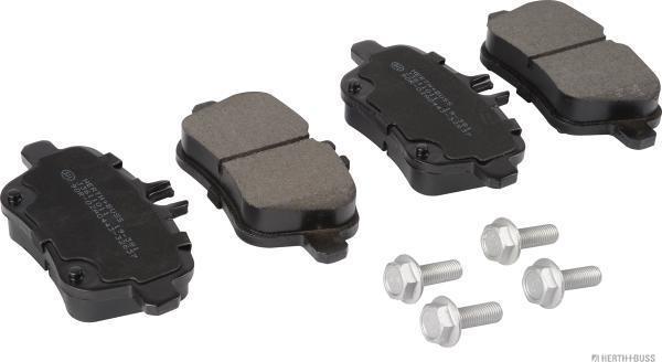 Herth+Buss Jakoparts J3611011 - Brake Pad Set, disc brake autospares.lv