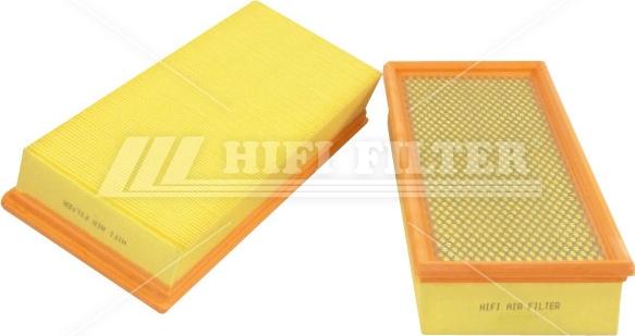 HIFI FILTER SA 5128 - Air Filter, engine autospares.lv