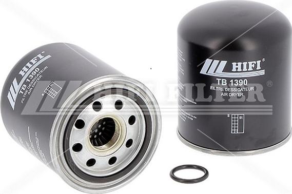 HIFI FILTER TB 1390 - Air Dryer Cartridge, compressed-air system autospares.lv