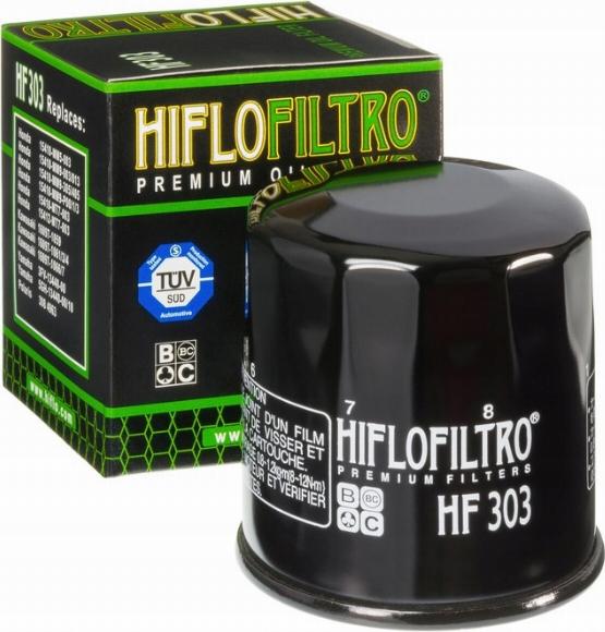 Hiflo Filtro HF303 - Oil Filter autospares.lv