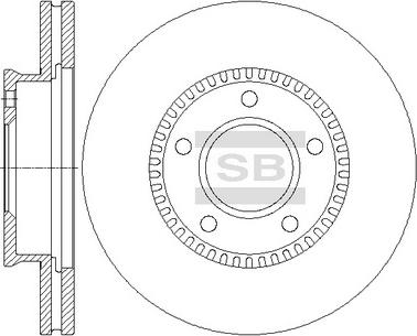 Hi-Q SD4410 - Brake Disc autospares.lv