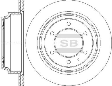 Hi-Q SD4510 - Brake Disc autospares.lv