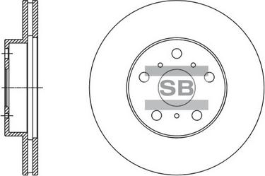 Hi-Q SD4611 - Brake Disc autospares.lv