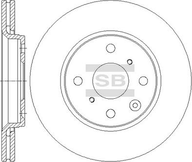 Hi-Q SD4630 - Brake Disc autospares.lv