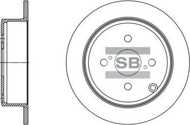 Hi-Q SD4092 - Brake Disc autospares.lv