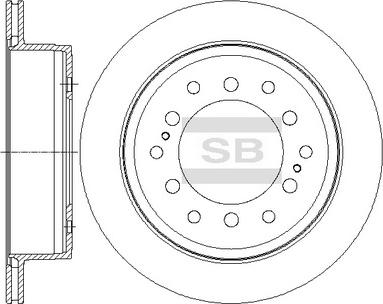 Hi-Q SD4027 - Brake Disc autospares.lv